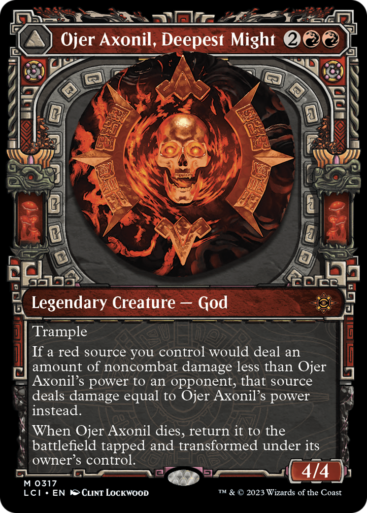 Ojer Axonil, Deepest Might // Temple of Power (Showcase) [The Lost Caverns of Ixalan] | L.A. Mood Comics and Games