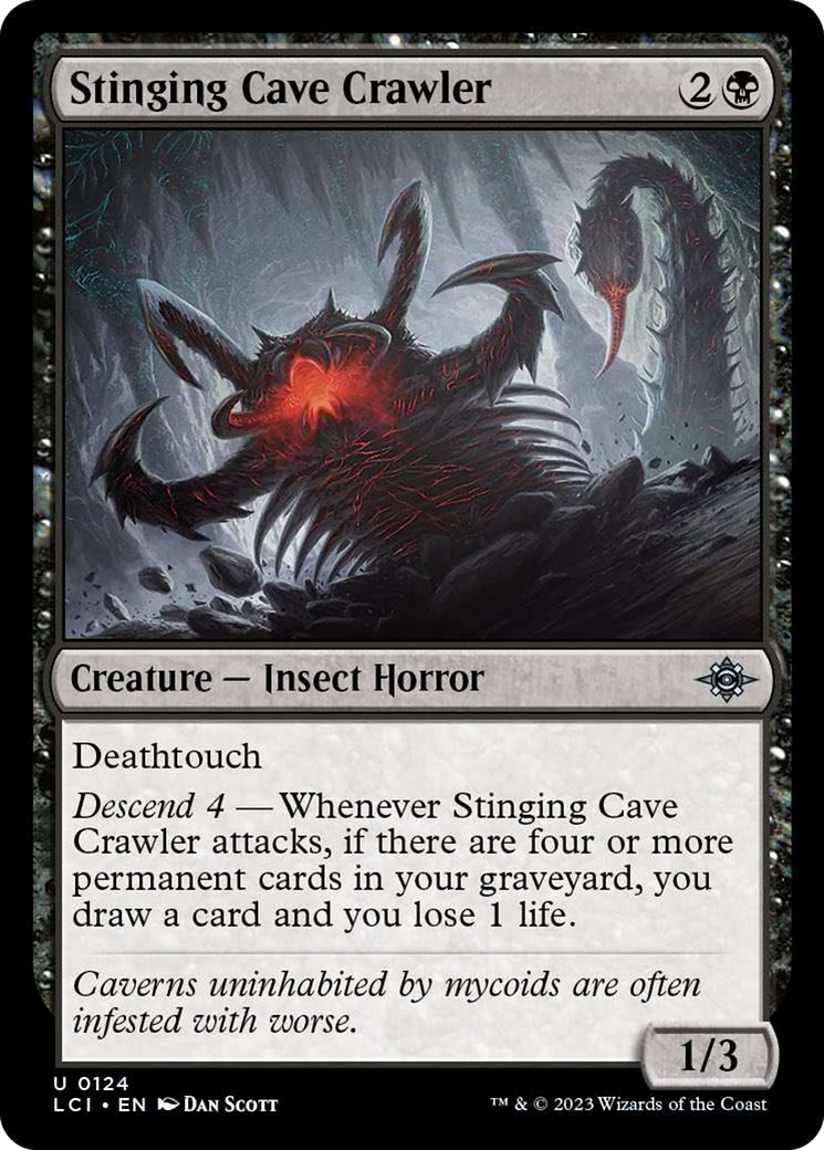 Stinging Cave Crawler [The Lost Caverns of Ixalan] | L.A. Mood Comics and Games