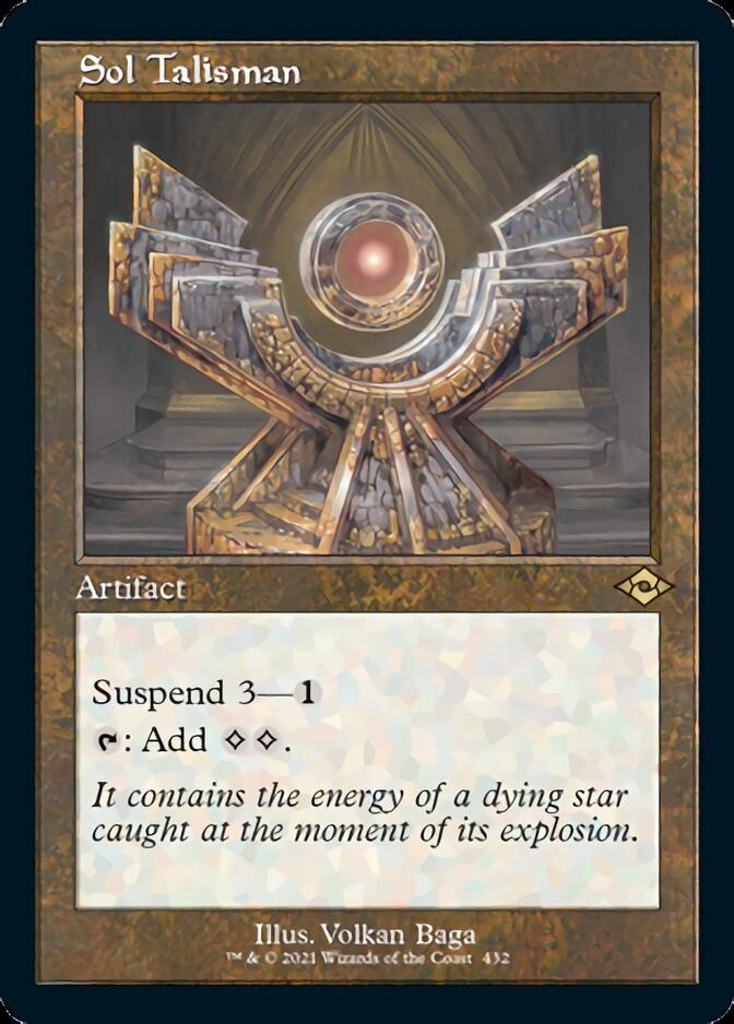 Sol Talisman (Retro) [Modern Horizons 2] | L.A. Mood Comics and Games