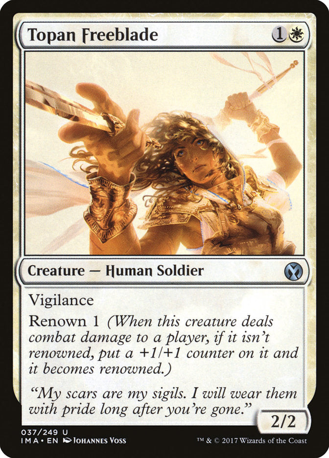 Topan Freeblade [Iconic Masters] | L.A. Mood Comics and Games