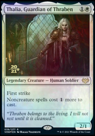 Thalia, Guardian of Thraben [Innistrad: Crimson Vow Prerelease Promos] | L.A. Mood Comics and Games