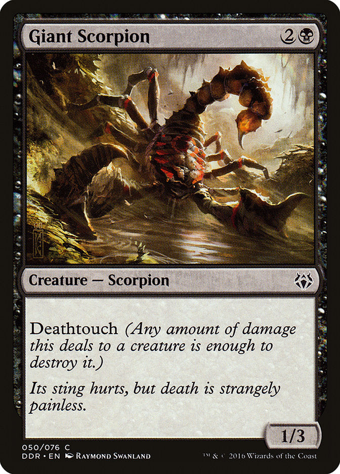 Giant Scorpion [Duel Decks: Nissa vs. Ob Nixilis] | L.A. Mood Comics and Games