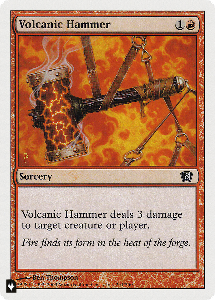 Volcanic Hammer [The List Reprints] | L.A. Mood Comics and Games