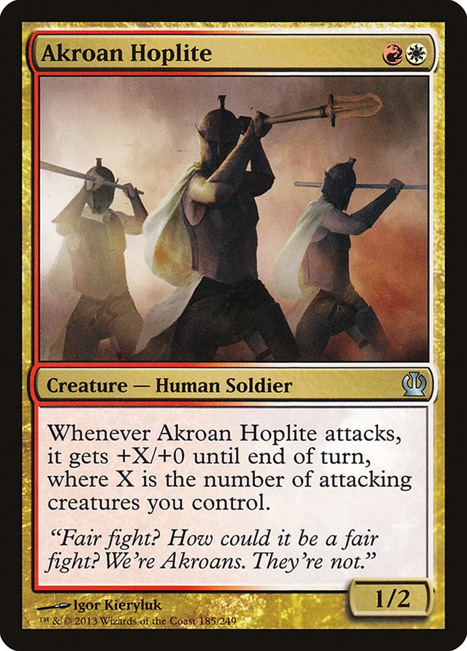 Akroan Hoplite [Theros] | L.A. Mood Comics and Games