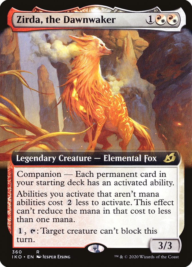 Zirda, the Dawnwaker (Extended Art) [Ikoria: Lair of Behemoths] | L.A. Mood Comics and Games