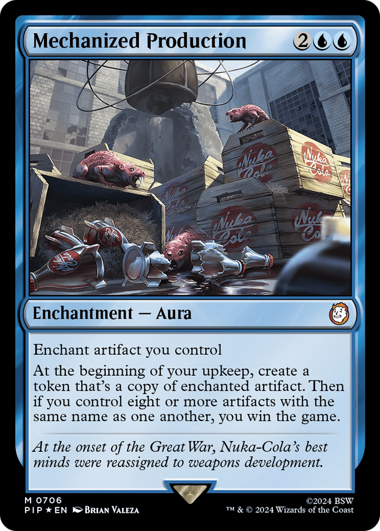 Mechanized Production (Surge Foil) [Fallout] | L.A. Mood Comics and Games