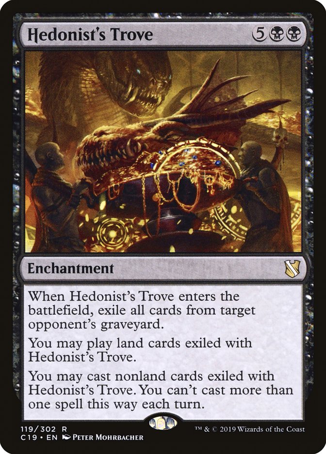 Hedonist's Trove [Commander 2019] | L.A. Mood Comics and Games