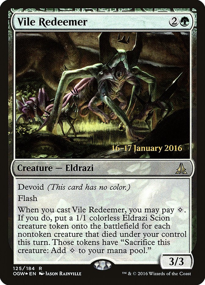 Vile Redeemer [Oath of the Gatewatch Prerelease Promos] | L.A. Mood Comics and Games