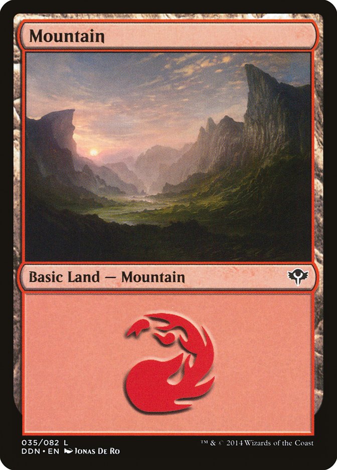 Mountain (35) [Duel Decks: Speed vs. Cunning] | L.A. Mood Comics and Games