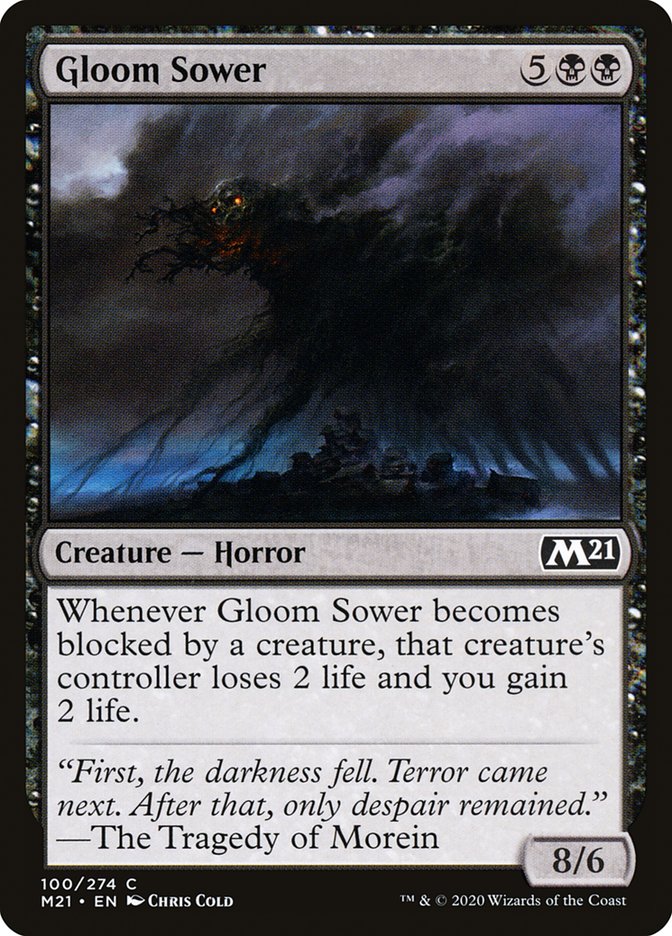 Gloom Sower [Core Set 2021] | L.A. Mood Comics and Games