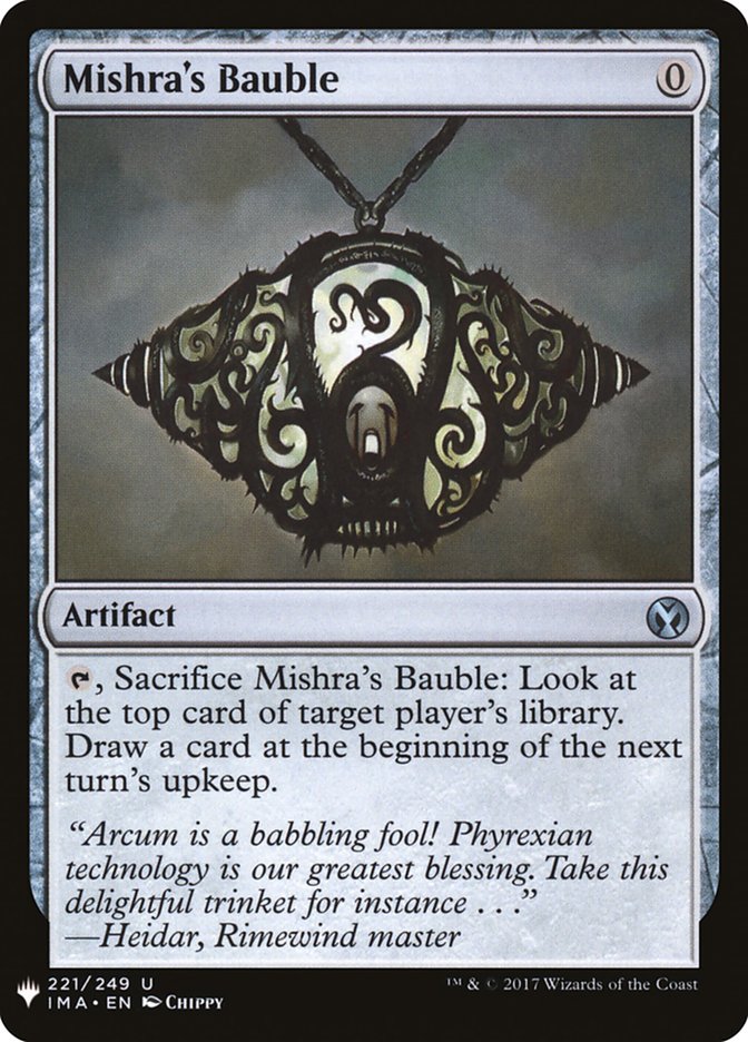 Mishra's Bauble [Mystery Booster] | L.A. Mood Comics and Games