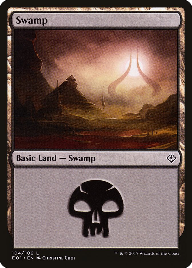 Swamp (104) [Archenemy: Nicol Bolas] | L.A. Mood Comics and Games