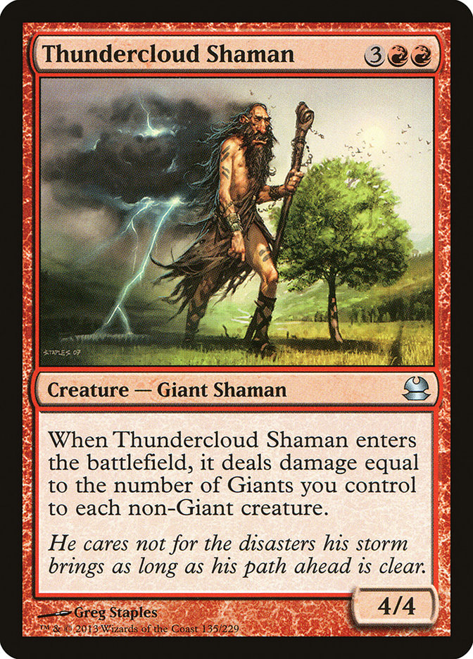 Thundercloud Shaman [Modern Masters] | L.A. Mood Comics and Games