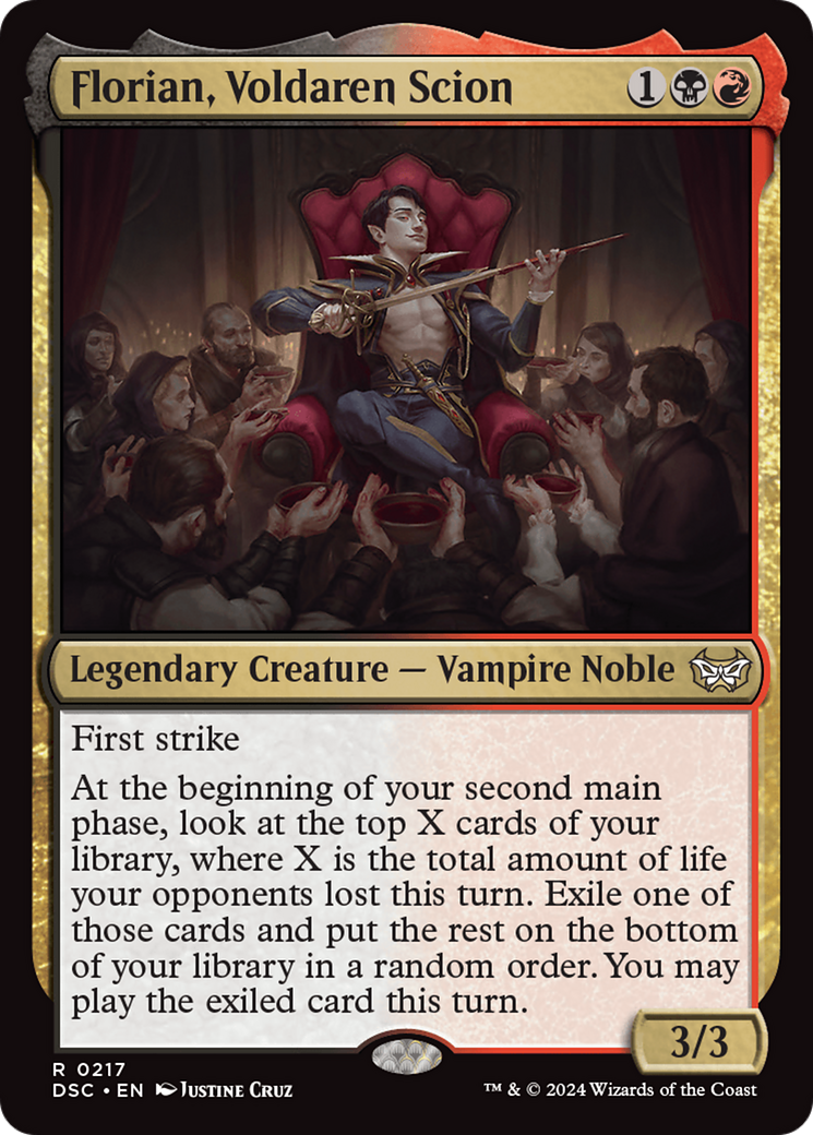 Florian, Voldaren Scion [Duskmourn: House of Horror Commander] | L.A. Mood Comics and Games