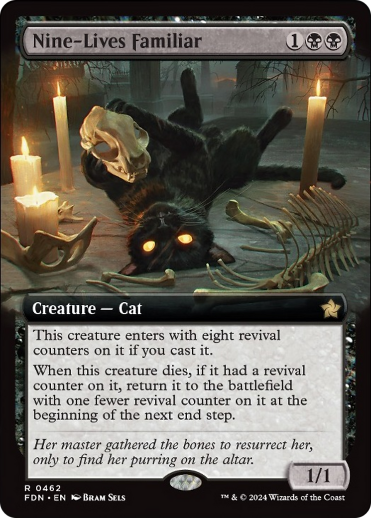 Nine-Lives Familiar (Extended Art) [Foundations] | L.A. Mood Comics and Games