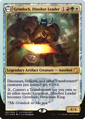 Grimlock, Dinobot Leader // Grimlock, Ferocious King [HasCon 2017] | L.A. Mood Comics and Games