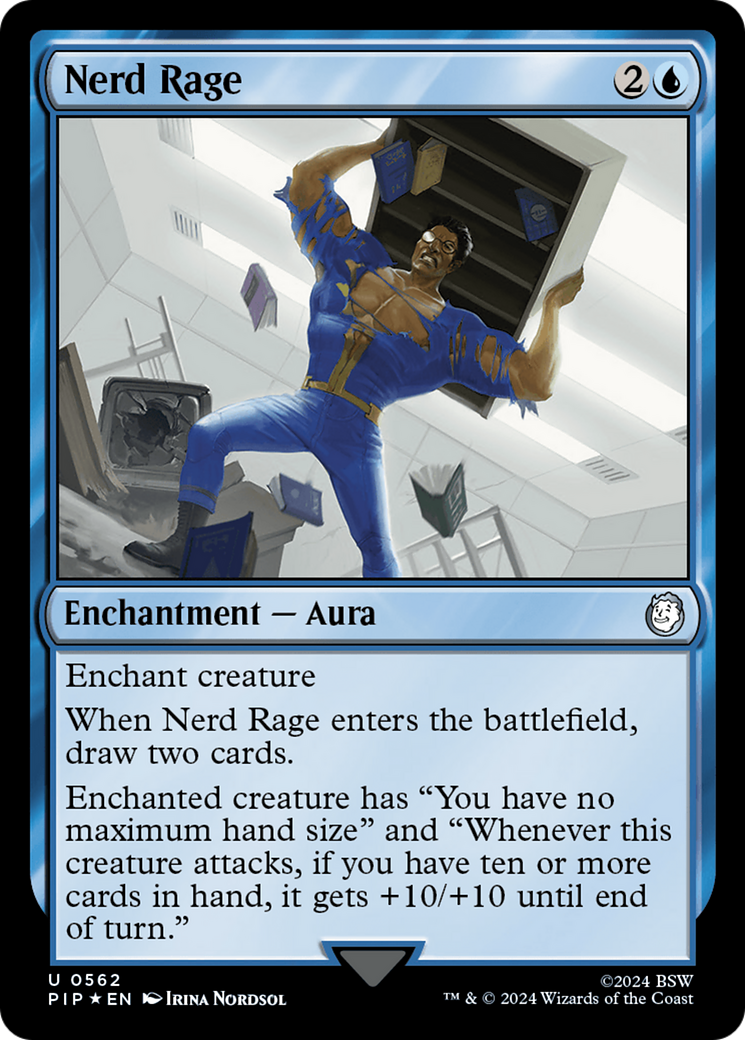 Nerd Rage (Surge Foil) [Fallout] | L.A. Mood Comics and Games