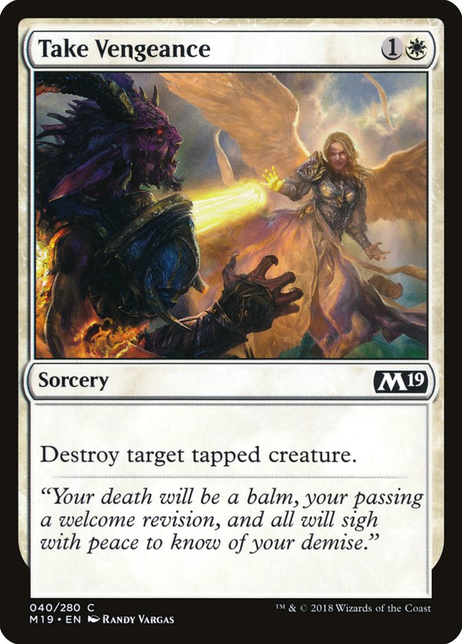 Take Vengeance [Core Set 2019] | L.A. Mood Comics and Games