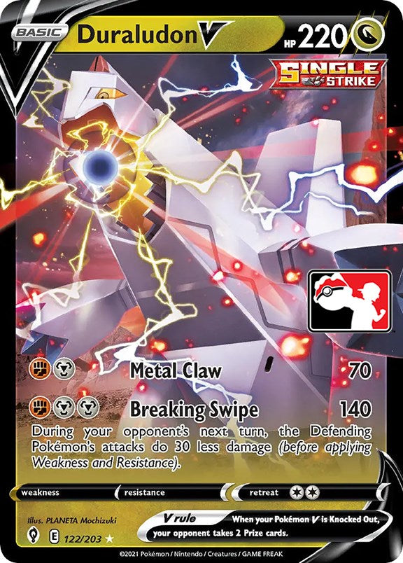 Duraludon V (122/203) [Prize Pack Series One] | L.A. Mood Comics and Games