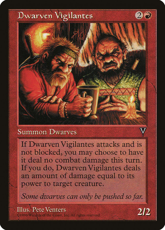 Dwarven Vigilantes [Visions] | L.A. Mood Comics and Games