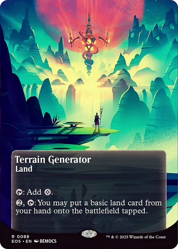 Terrain Generator (0088) (Borderless) [Edge of Eternities: Stellar Sights] | L.A. Mood Comics and Games