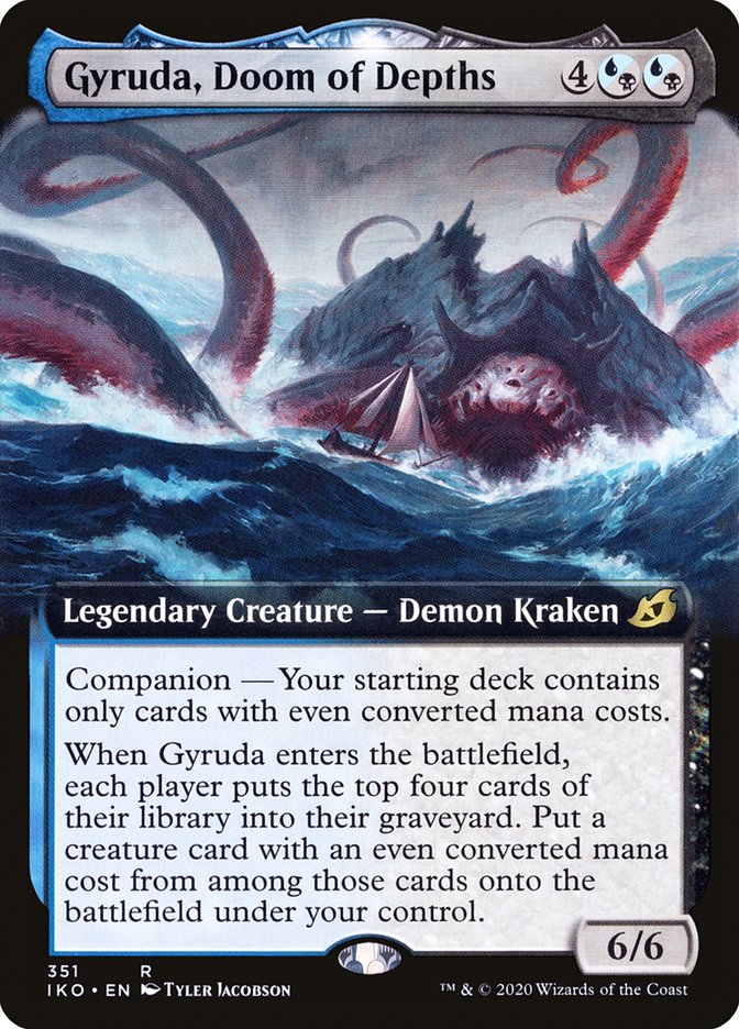 Gyruda, Doom of Depths (Extended Art) [Ikoria: Lair of Behemoths] | L.A. Mood Comics and Games