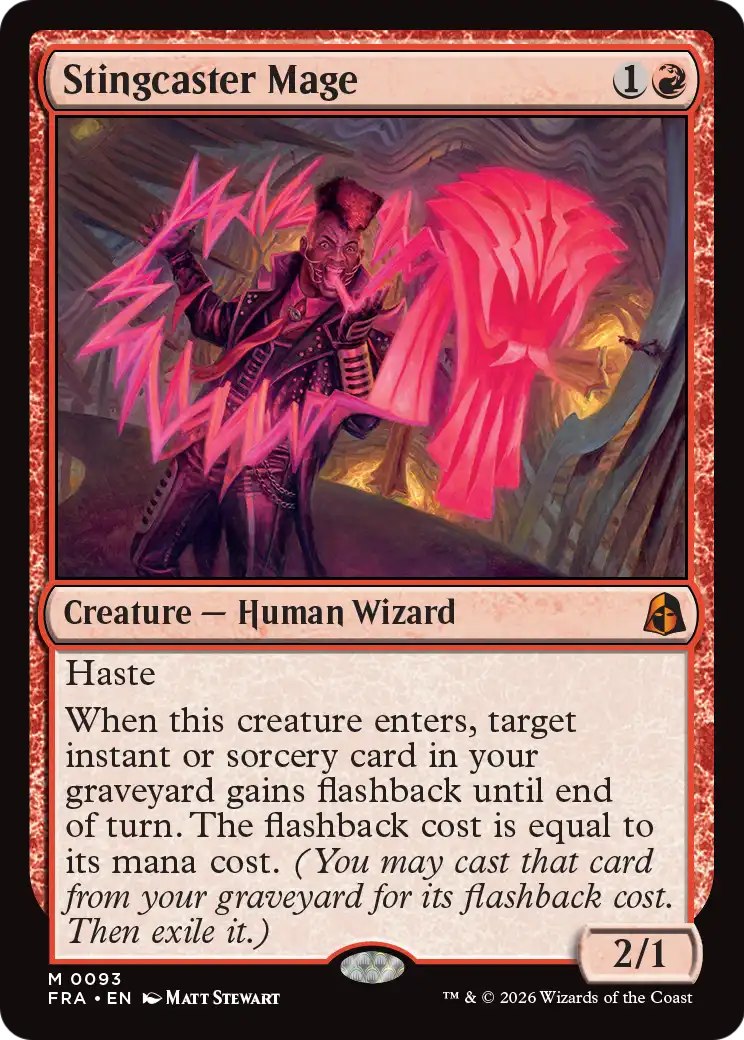 Stingcaster Mage [Reality Fracture] | L.A. Mood Comics and Games