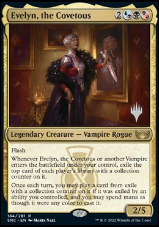 Evelyn, the Covetous (Promo Pack) [Streets of New Capenna Promos] | L.A. Mood Comics and Games