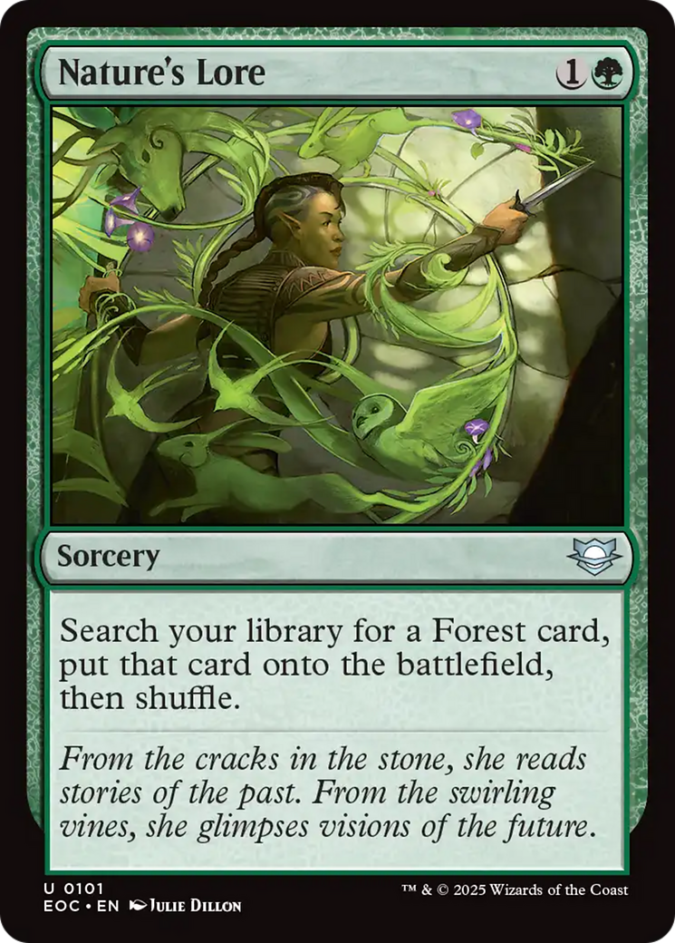 Nature's Lore [Edge of Eternities Commander] | L.A. Mood Comics and Games