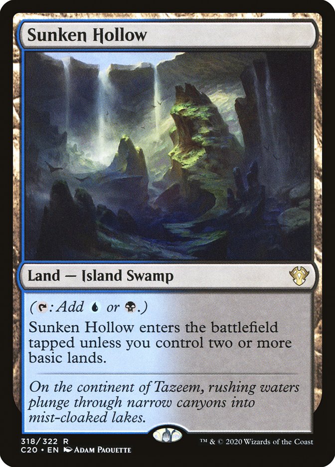 Sunken Hollow [Commander 2020] | L.A. Mood Comics and Games