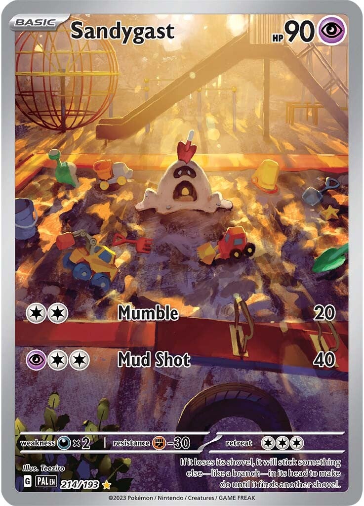 Sandygast (214/193) [Scarlet & Violet: Paldea Evolved] | L.A. Mood Comics and Games