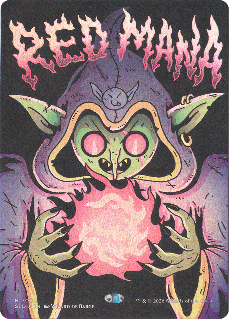 Red Mana [Secret Lair Drop Series] | L.A. Mood Comics and Games