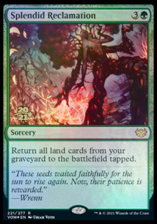 Splendid Reclamation [Innistrad: Crimson Vow Prerelease Promos] | L.A. Mood Comics and Games