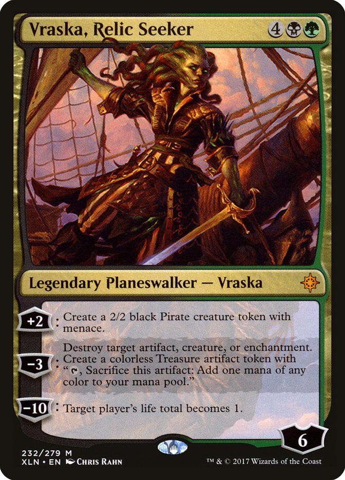 Vraska, Relic Seeker [Ixalan] | L.A. Mood Comics and Games