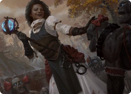 Skaab Wrangler Art Card [Innistrad: Midnight Hunt Art Series] | L.A. Mood Comics and Games