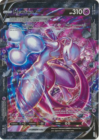 Mewtwo V-Union (Jumbo Card) [Sword & Shield: Black Star Promos] | L.A. Mood Comics and Games
