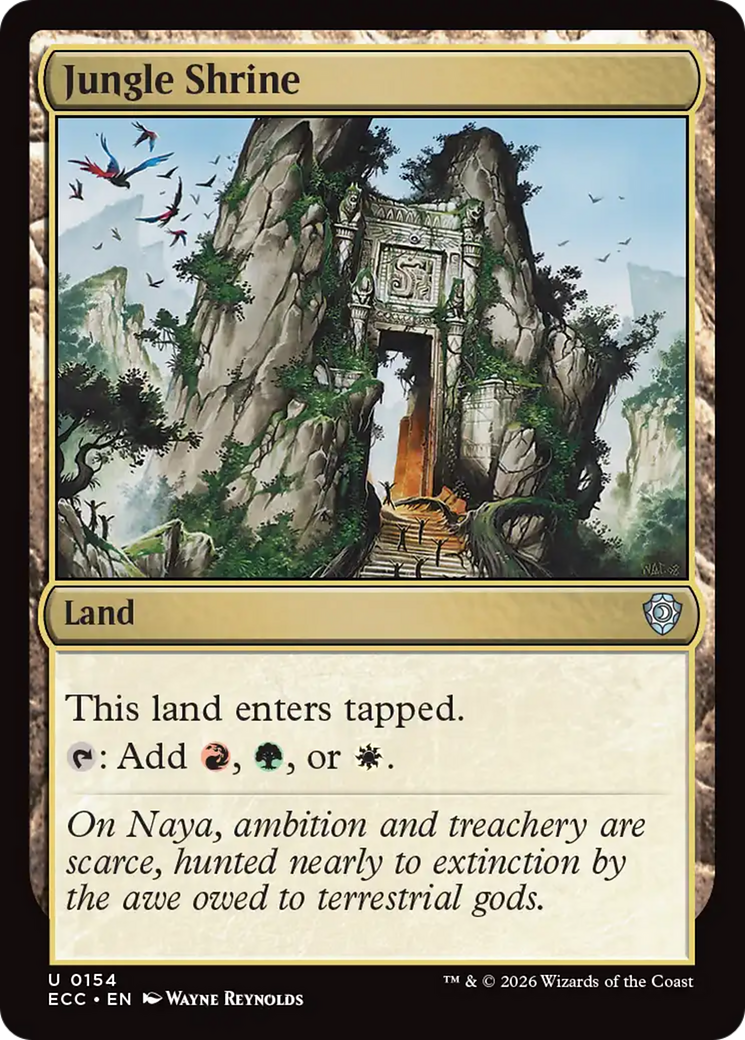 Jungle Shrine [Lorwyn Eclipsed Commander] | L.A. Mood Comics and Games