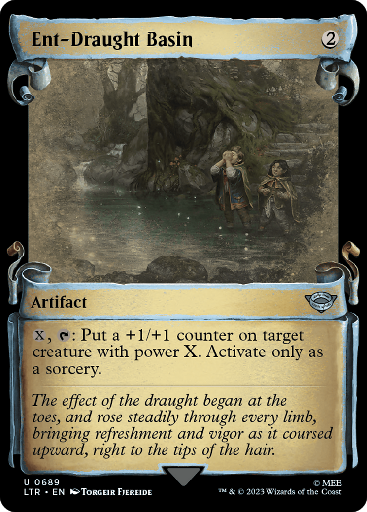 Ent-Draught Basin [The Lord of the Rings: Tales of Middle-Earth Showcase Scrolls] | L.A. Mood Comics and Games