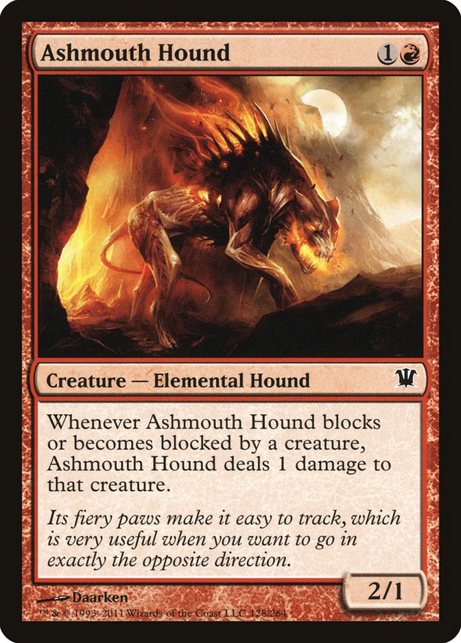 Ashmouth Hound [Innistrad] | L.A. Mood Comics and Games