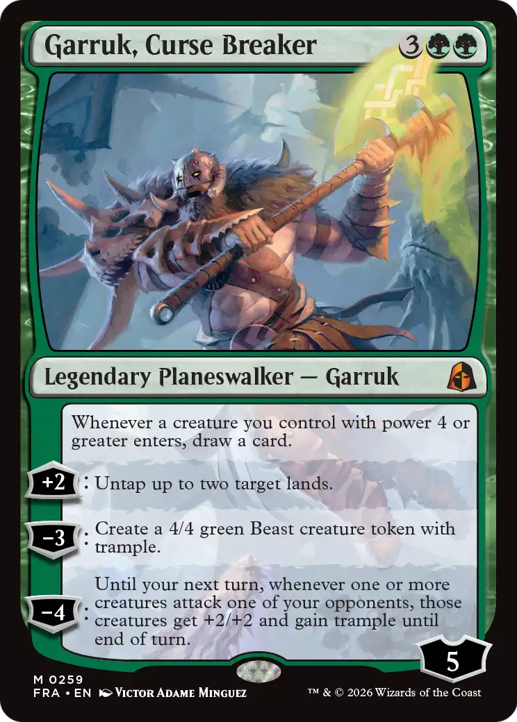 Garruk, Curse Breaker [Reality Fracture] | L.A. Mood Comics and Games