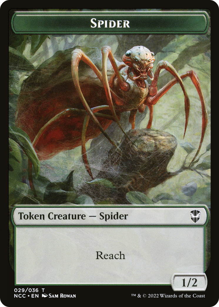 Treasure // Spider Double-Sided Token [The List] | L.A. Mood Comics and Games