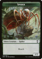 Treasure // Spider Double-Sided Token [The List] | L.A. Mood Comics and Games