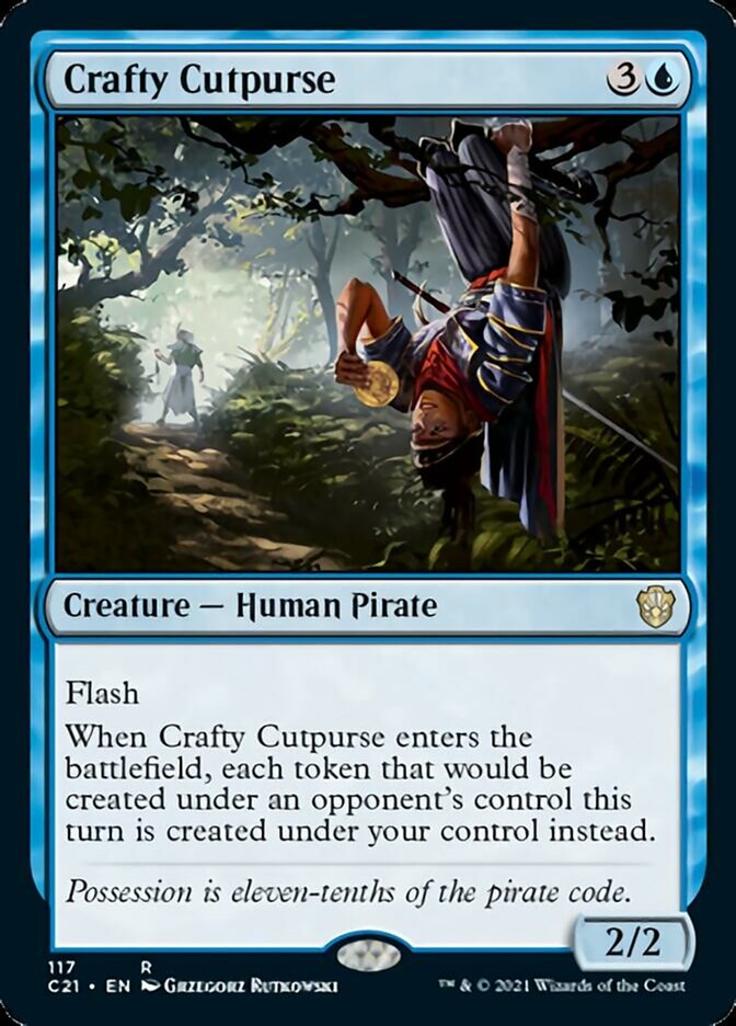 Crafty Cutpurse [Commander 2021] | L.A. Mood Comics and Games