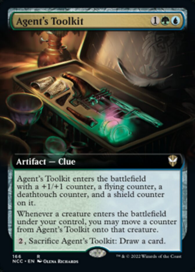 Agent's Toolkit (Extended Art) [Streets of New Capenna Commander] | L.A. Mood Comics and Games