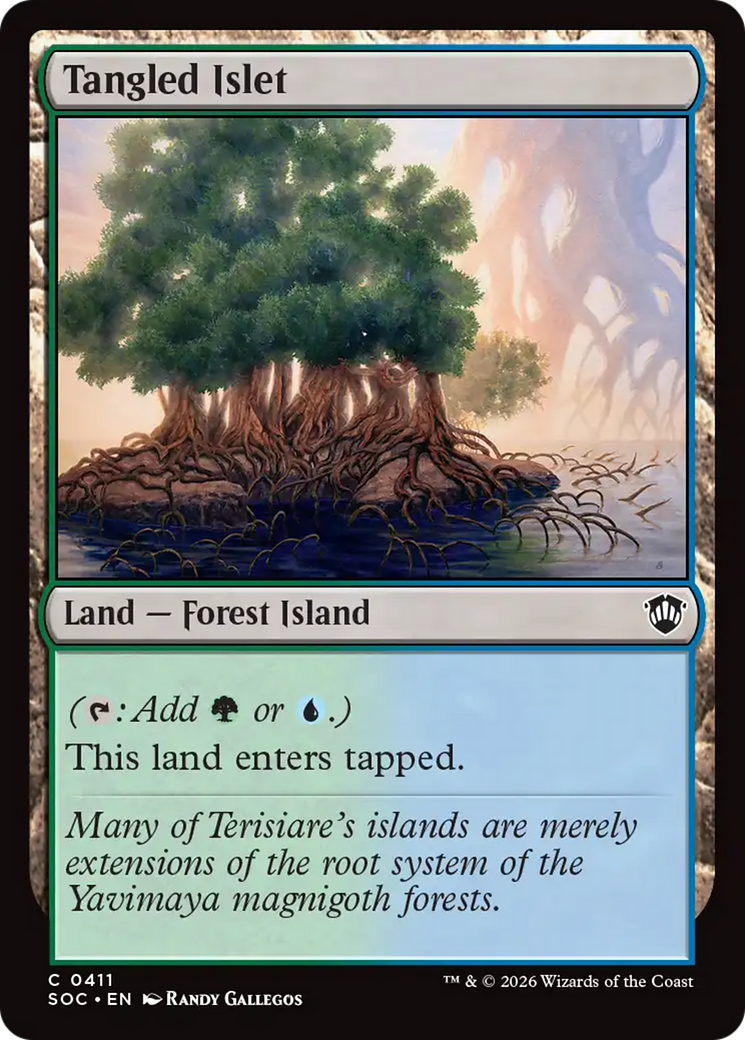 Tangled Islet [Secrets of Strixhaven Commander] | L.A. Mood Comics and Games