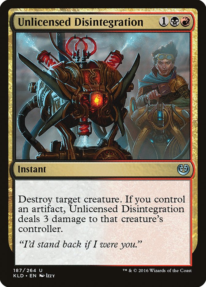 Unlicensed Disintegration [Kaladesh] | L.A. Mood Comics and Games