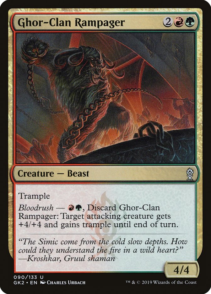 Ghor-Clan Rampager [Ravnica Allegiance Guild Kit] | L.A. Mood Comics and Games