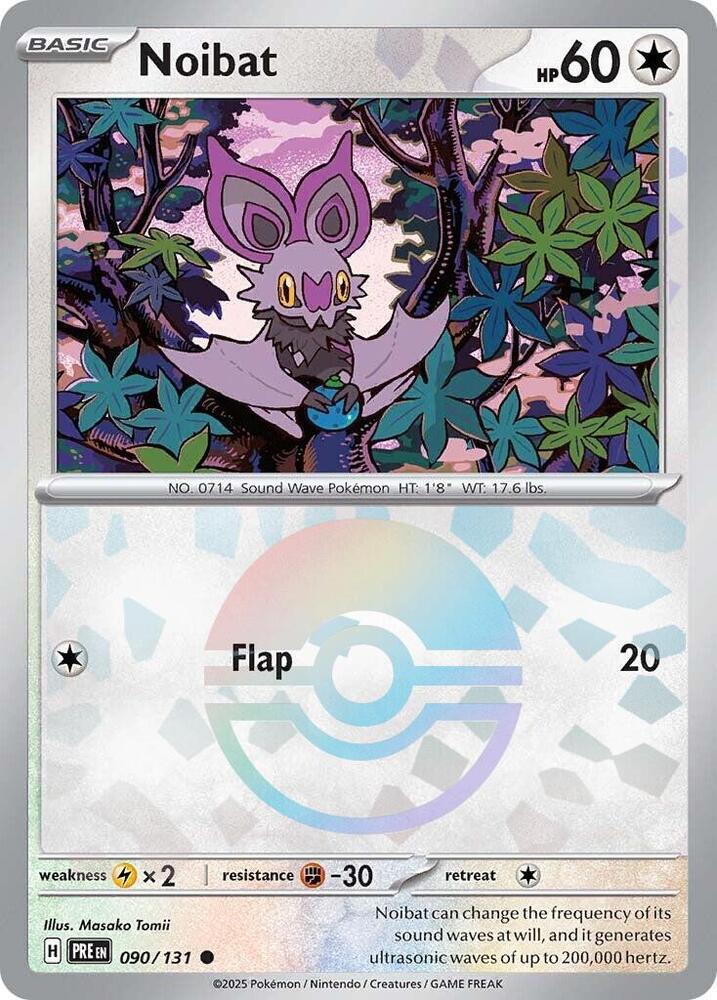 Noibat (090/131) (Poke Ball Pattern) [Scarlet & Violet: Prismatic Evolutions] | L.A. Mood Comics and Games