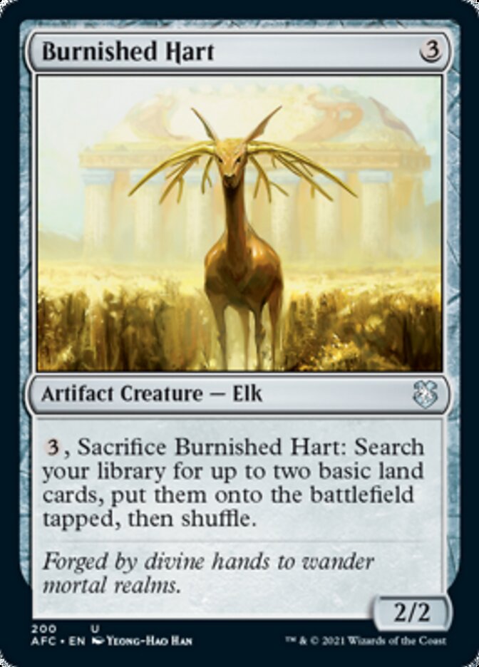 Burnished Hart [Dungeons & Dragons: Adventures in the Forgotten Realms Commander] | L.A. Mood Comics and Games