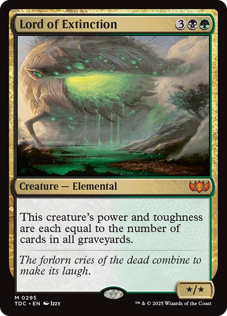 Lord of Extinction [Tarkir: Dragonstorm Commander] | L.A. Mood Comics and Games